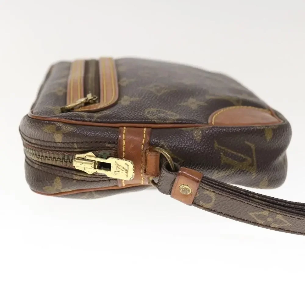 Louis Vuitton Monogram Marly Dragonne GM Clutch Bag Brown